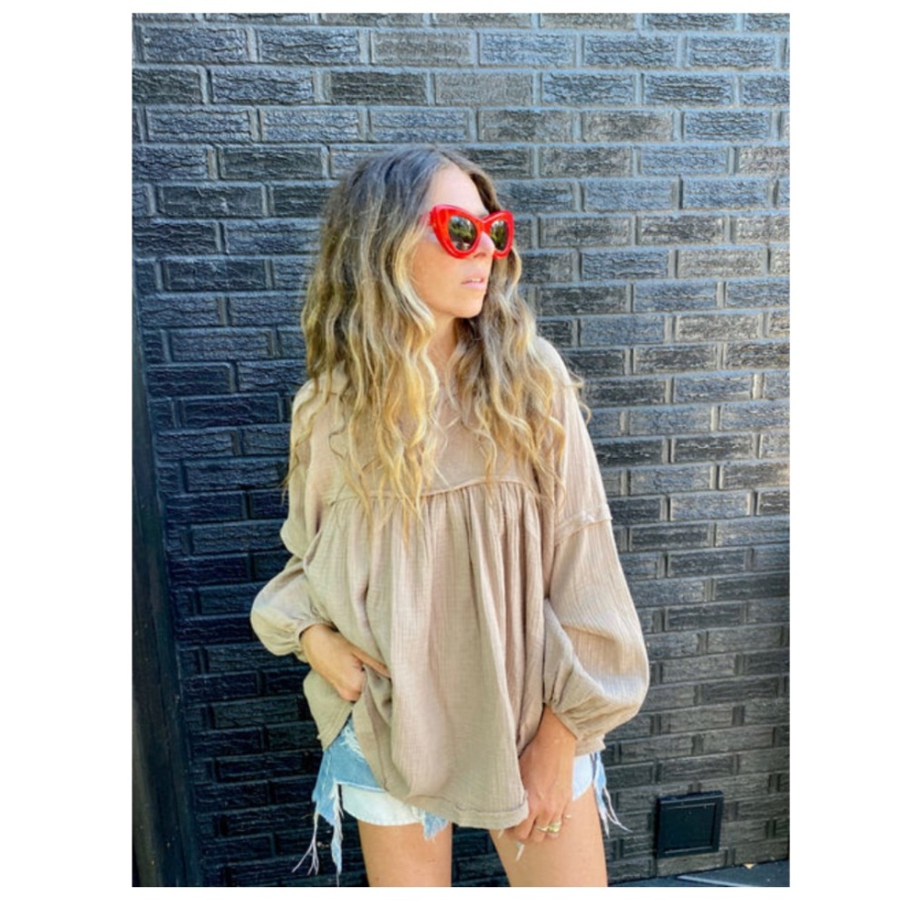 Ascot + Hart Summer Blouse